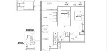 TMW-Maxwell-floor-plans-2-bedroom-premium-Type-D1-singapore
